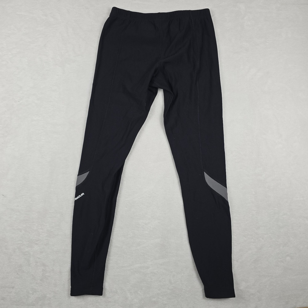 Under‎ Armour Leggings Women's Small ColdGear Activewear Yoga Pants Black - Picture 5 of 7